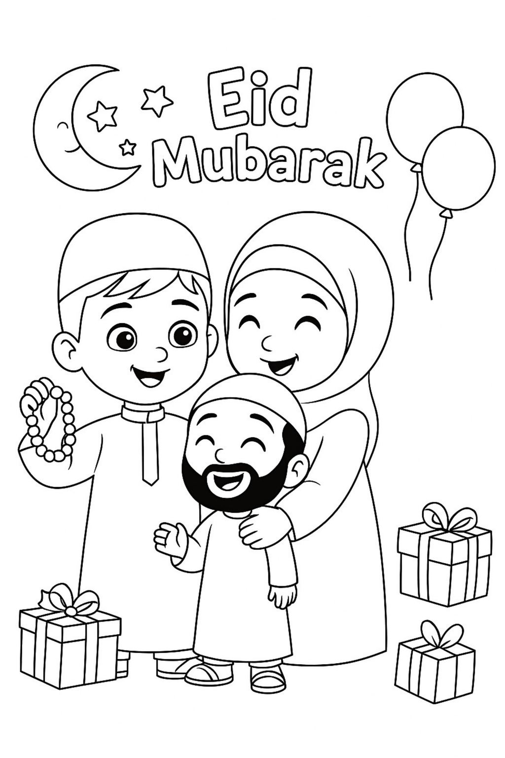 My Ramadan Colouring Activity Book