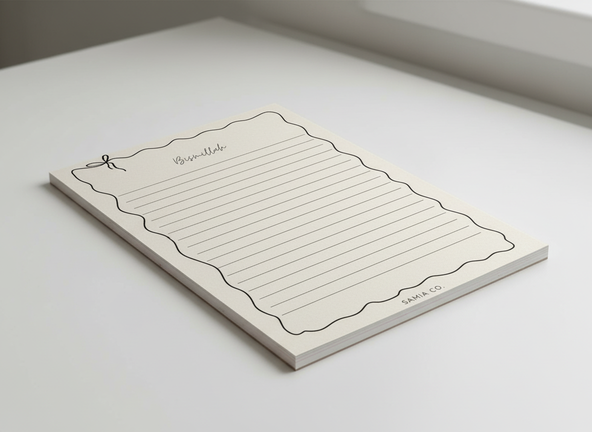 Bismillah Notepad 1
