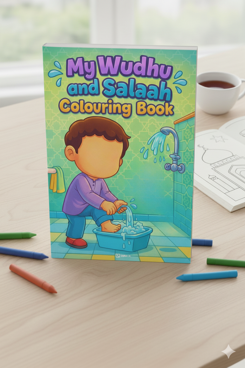 Wudhu & Salaah Colouring Activity Book
