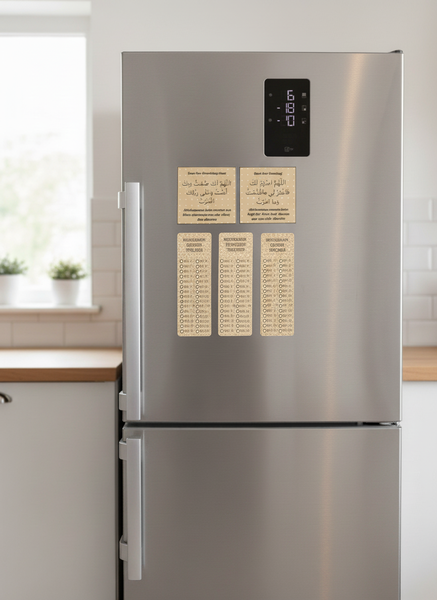 Ramadan Magnet Set - Purple