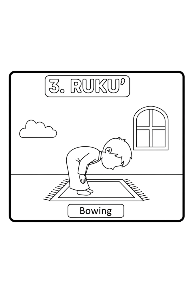 Wudhu & Salaah Colouring Activity Book