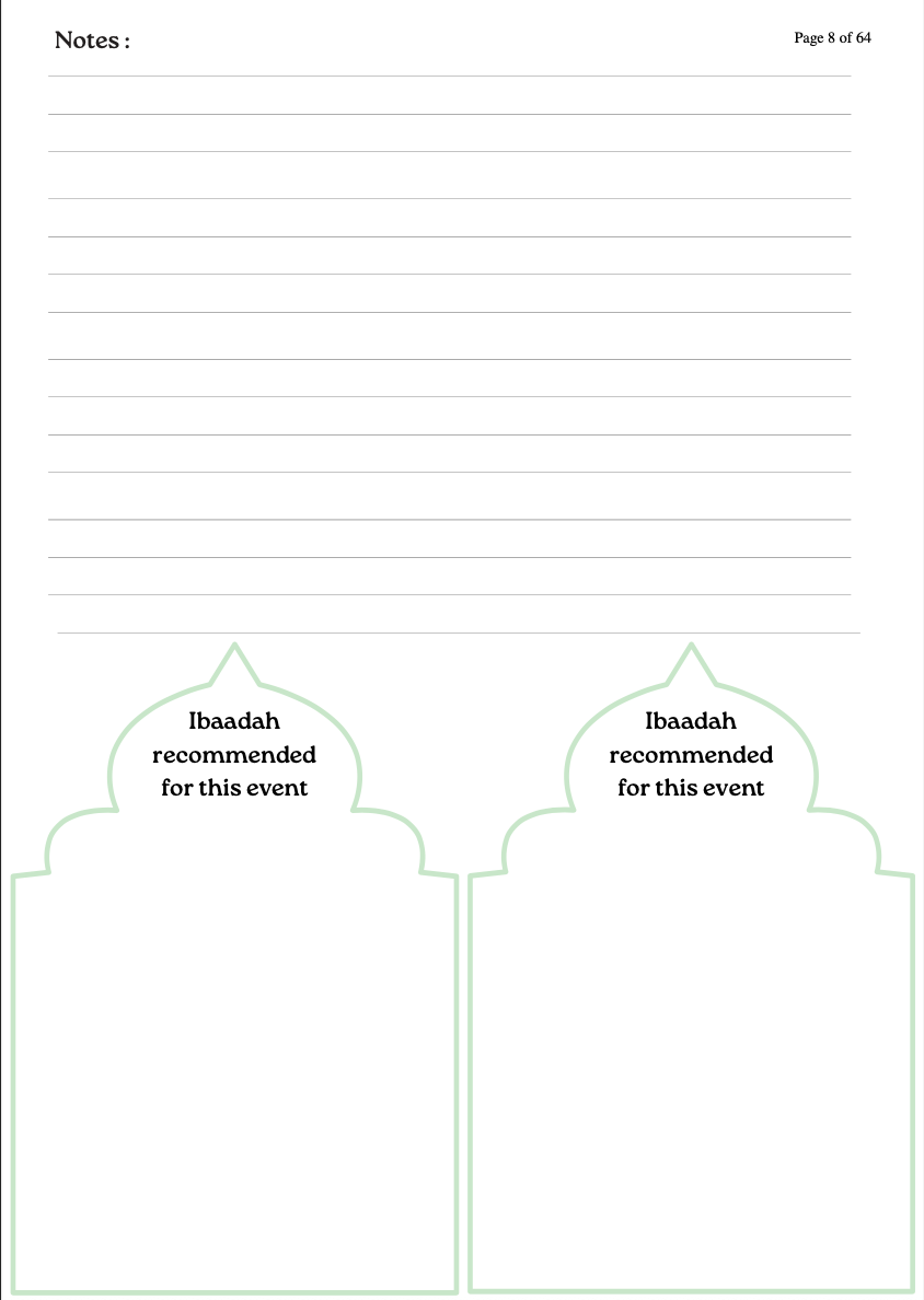 Islamic Journals - Book 3: Stedfast Steps