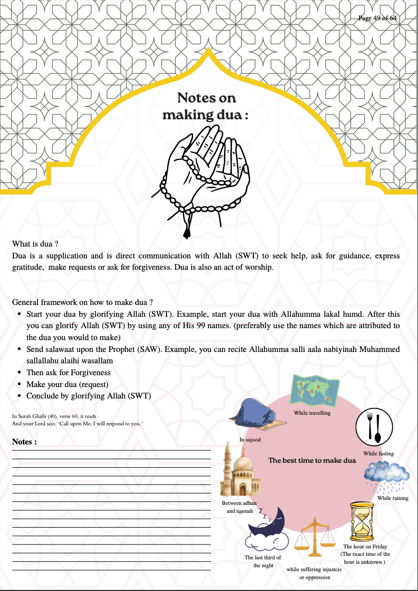 Islamic Journals - Book 3: Stedfast Steps