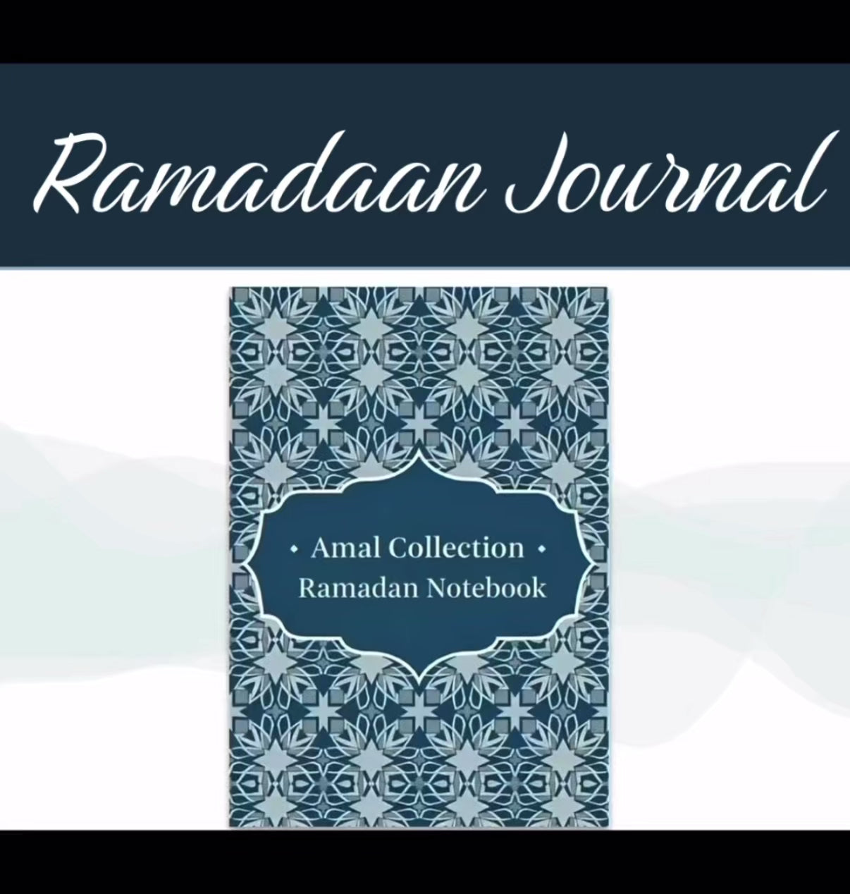 Ramadan Daily Notebook