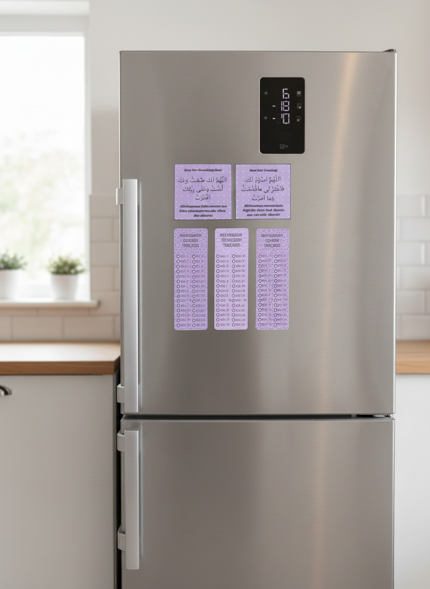 Ramadan Magnet Set - Purple